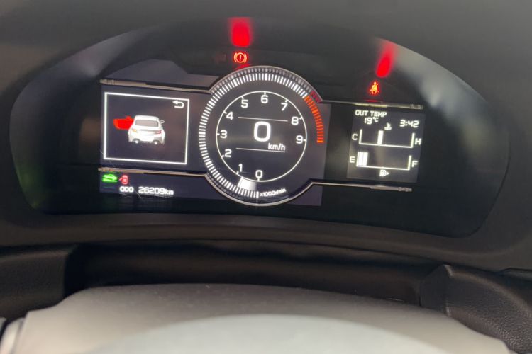 Used Subaru BRZ 2022 2.4L Manual Version Odometer Close Up