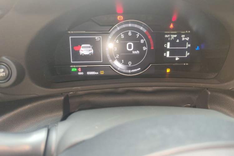 Used Subaru BRZ 2022 2.4L Manual Version Odometer Close Up