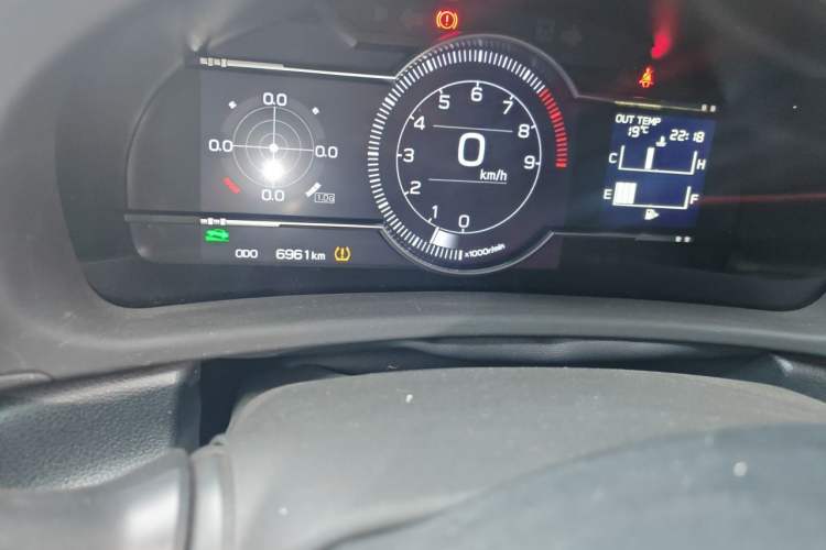 Used Subaru BRZ 2022 2.4L Manual Version Odometer Close Up