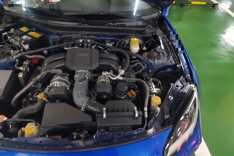 Used Subaru BRZ 2023 2.4L Manual 10th Anniversary Edition Engine Bay Left
