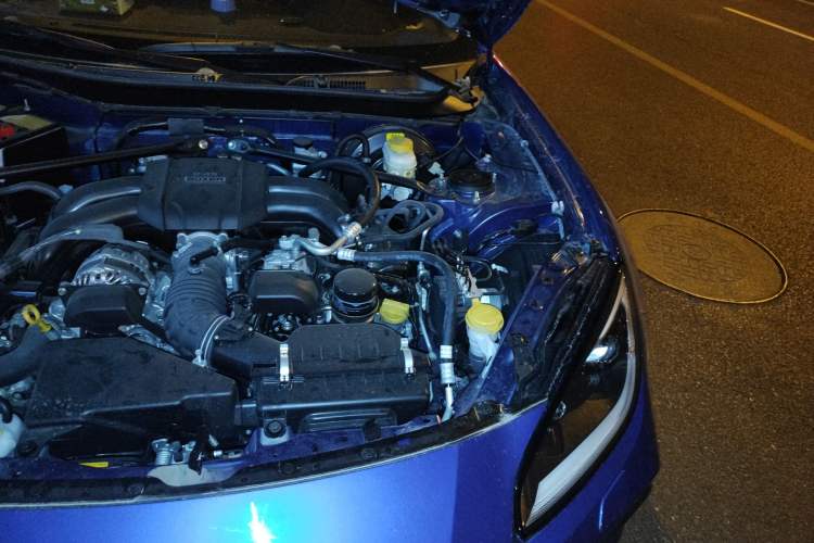 Used Subaru BRZ 2023 2.4L Manual 10th Anniversary Edition Engine Bay Left