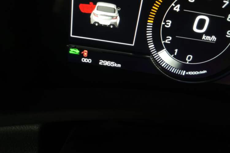 Used Subaru BRZ 2023 2.4L Manual 10th Anniversary Edition Odometer Close Up