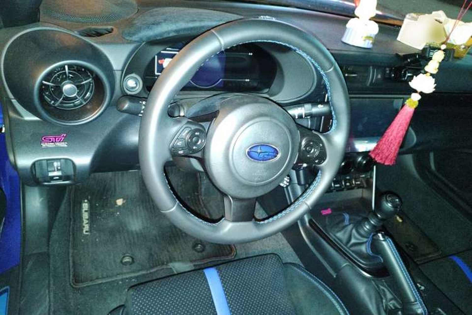Used Subaru BRZ 2023 2.4L Manual 10th Anniversary Edition Steering Wheel
