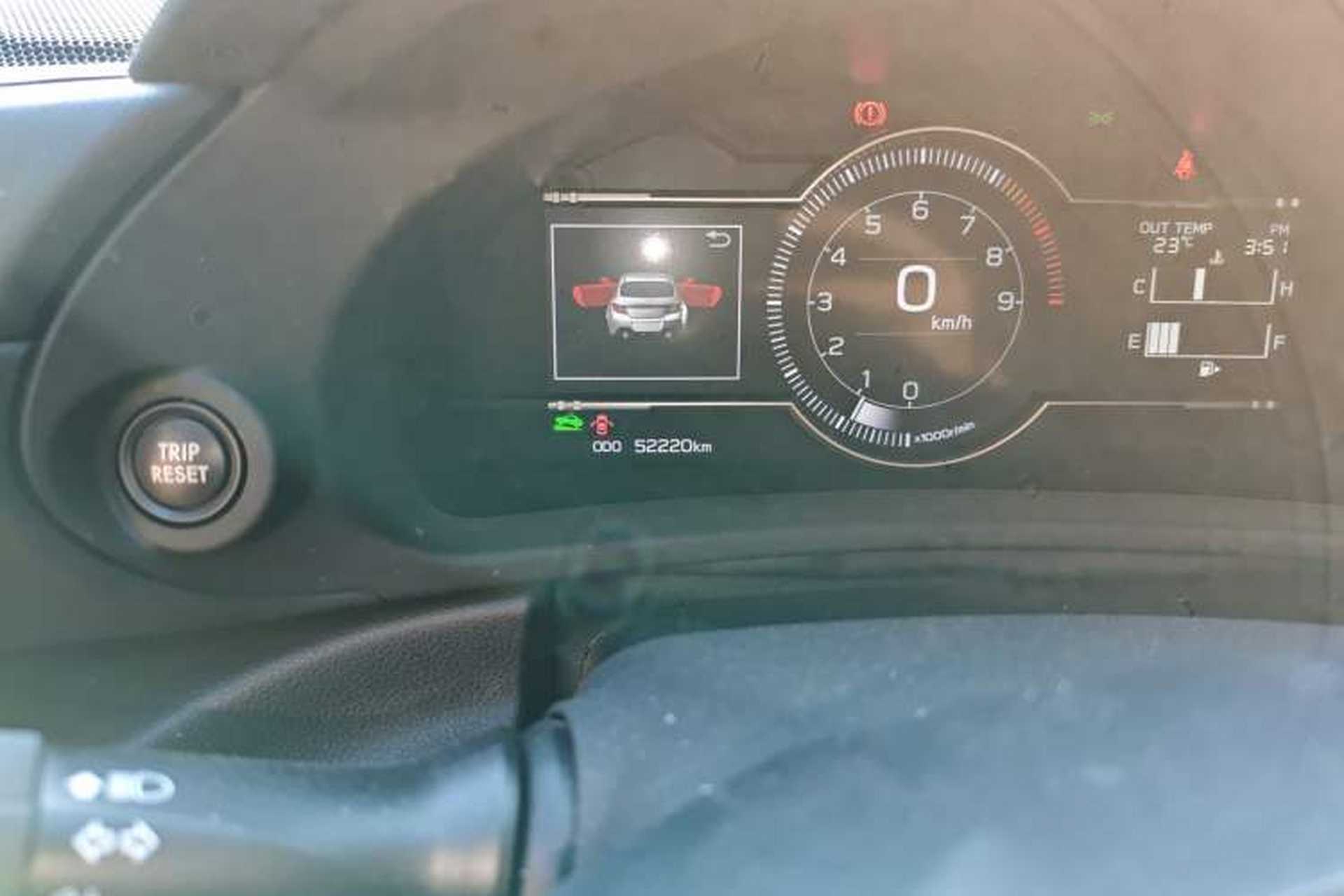 Used Subaru BRZ 2023 2.4L Manual 10th Anniversary Edition Odometer Close Up