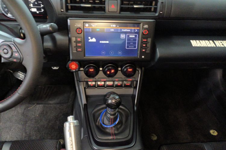 Used Subaru BRZ 2025 2.4L Manual Version EyeSight STI Sport Audio And AC Panel