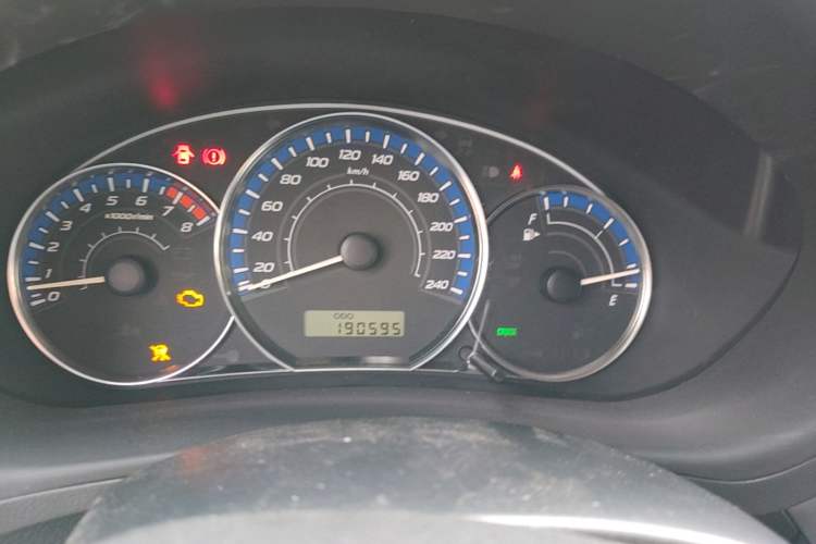Used Subaru Forester 2008 2.0X Comfort Edition Instrument Cluster