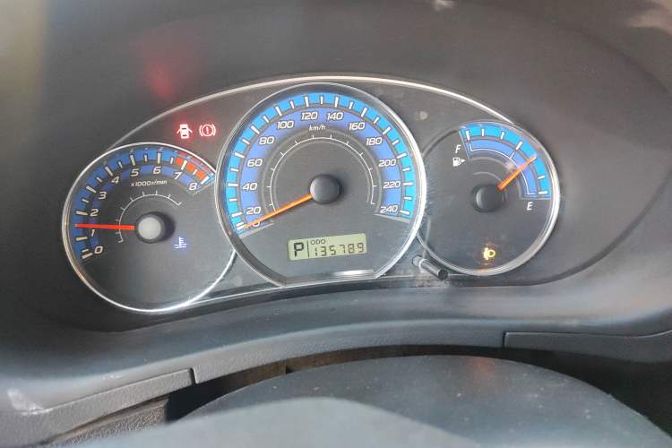 Used Subaru Forester 2008 2.0 XS Automatic Luxury Edition Odometer Close Up