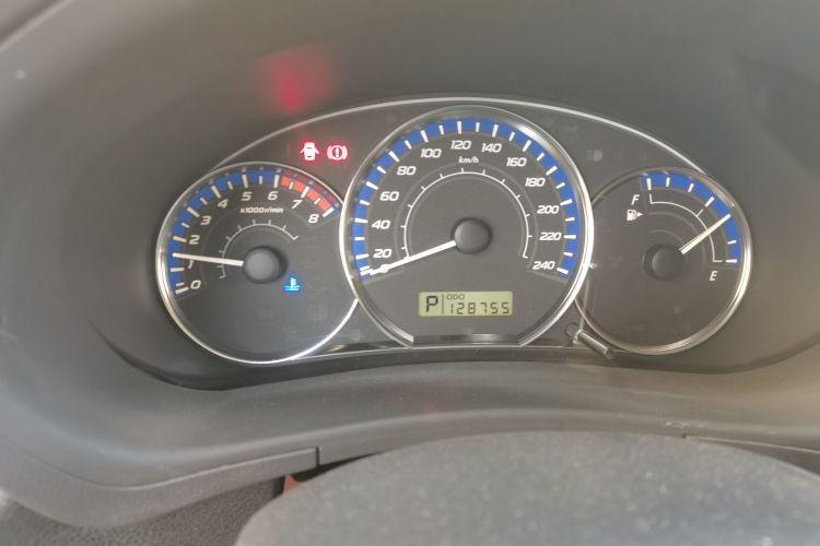 Used Subaru Forester 2009 2.5XS Automatic Luxury Edition Odometer Close Up