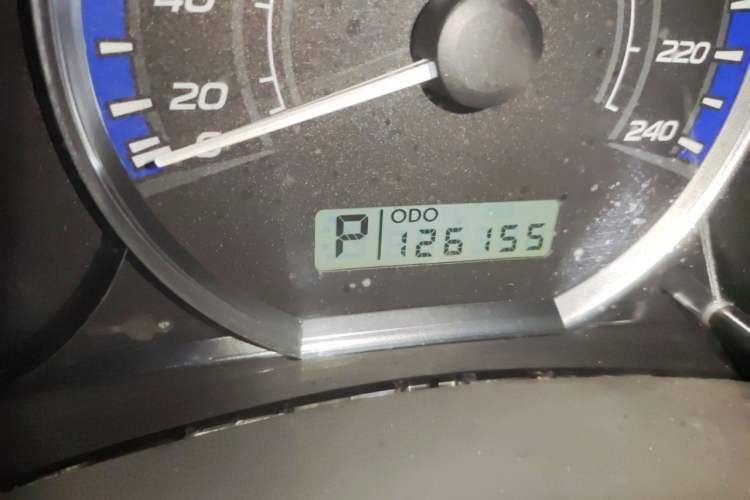 Used Subaru Forester 2010 2.0 XS Automatic Luxury Edition Odometer Close Up