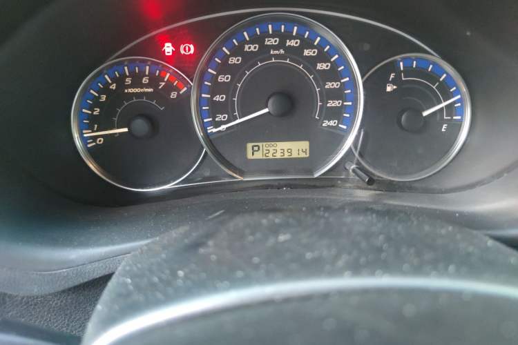 Used Subaru Forester 2010 2.0 XS Sport Special Edition Odometer Close Up