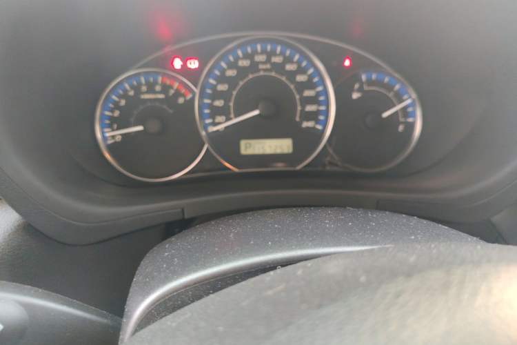 Used Subaru Forester 2010 2.5XS Automatic Luxury Edition Odometer Close Up