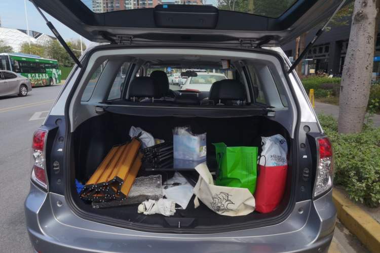 Used Subaru Forester 2010 2.5XS 100 000-Yuan Tonghui Commemorative Edition Trunk