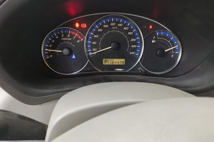Used Subaru Forester 2010 2.5XS 100 000-Yuan Tonghui Commemorative Edition Odometer Close Up