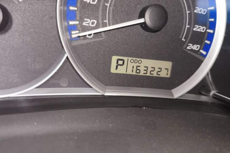 Used Subaru Forester 2011 2.0 XS Automatic Comfort Edition Odometer Close Up