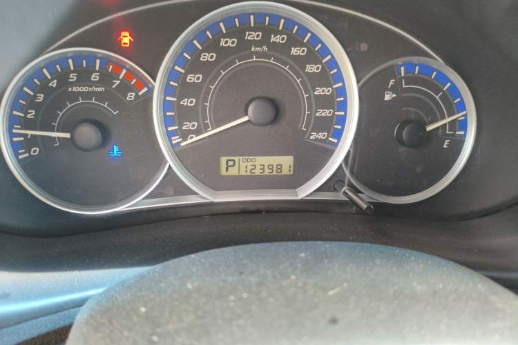 Used Subaru Forester 2011 2.5XT Automatic Luxury Navigation Edition Odometer Close Up