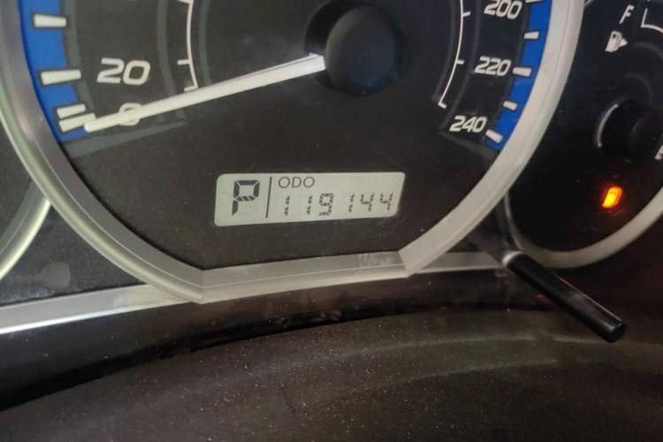 Used Subaru Forester 2011 2.5XS Automatic Luxury Edition Odometer Close Up