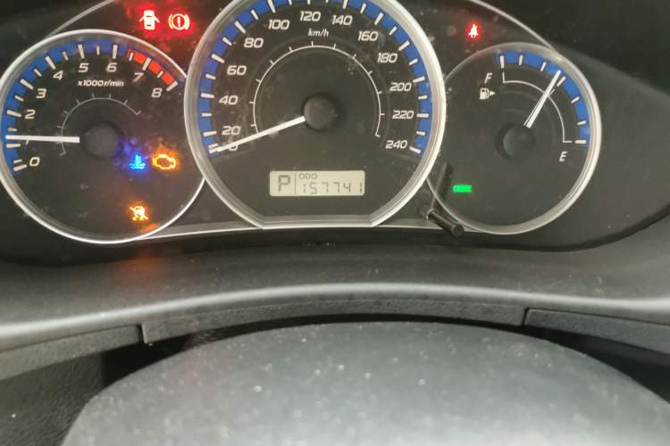 Used Subaru Forester 2011 2.5XS Automatic Luxury Edition Odometer Close Up