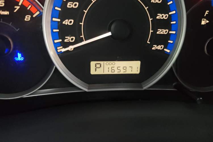 Used Subaru Forester 2011 2.5XS Automatic Luxury Edition Odometer Close Up