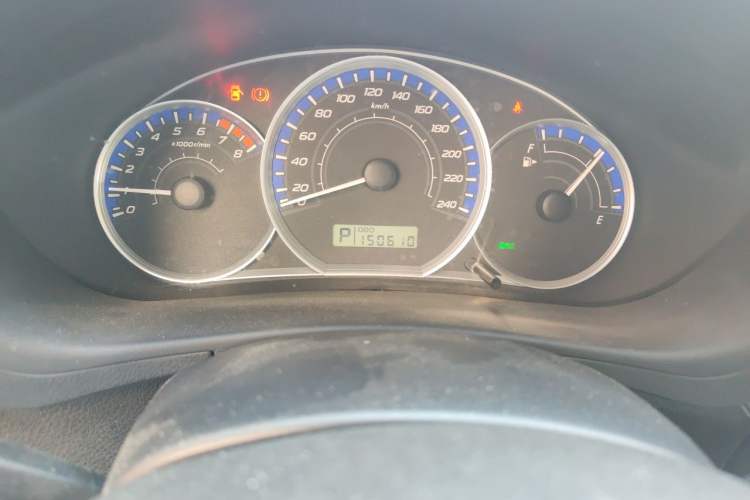 Used Subaru Forester 2011 2.0 XS Automatic Luxury Edition Odometer Close Up