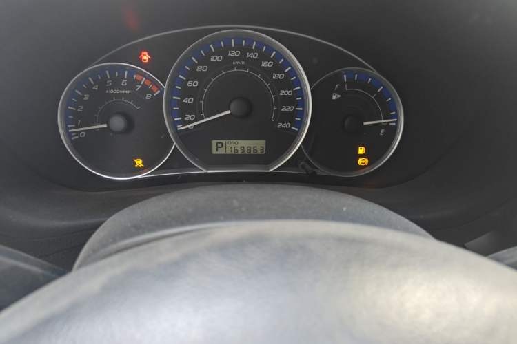 Used Subaru Forester 2011 2.0 XS Automatic Luxury Edition Odometer Close Up