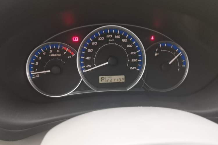 Used Subaru Forester 2011 2.5XS Automatic Luxury Edition Odometer Close Up