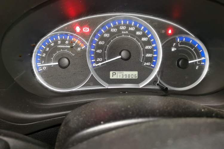 Used Subaru Forester 2011 2.0 XS Automatic Luxury Edition Odometer Close Up