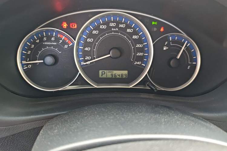 Used Subaru Forester 2011 2.5XS Automatic Luxury Edition Odometer Close Up