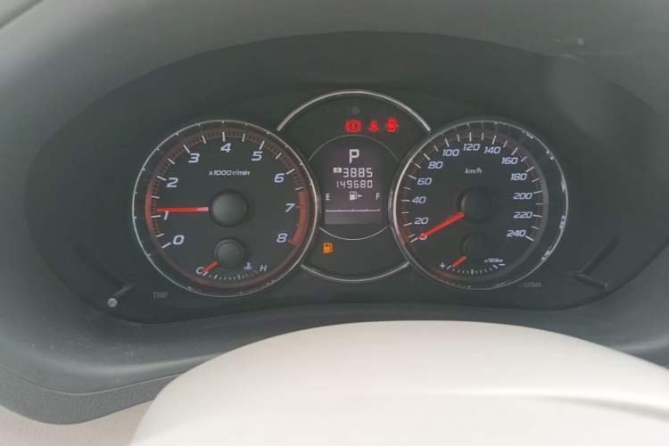 Used Subaru Forester 2011 2.0 XS Automatic Luxury Edition Odometer Close Up