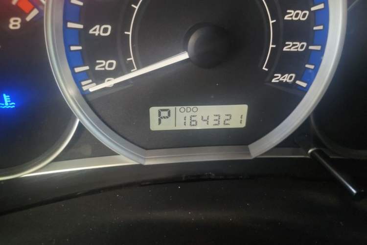 Used Subaru Forester 2011 2.0 XS Automatic Luxury Edition Odometer Close Up