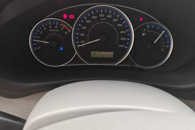 Used Subaru Forester 2011 2.0 XS Automatic Luxury Edition Odometer Close Up