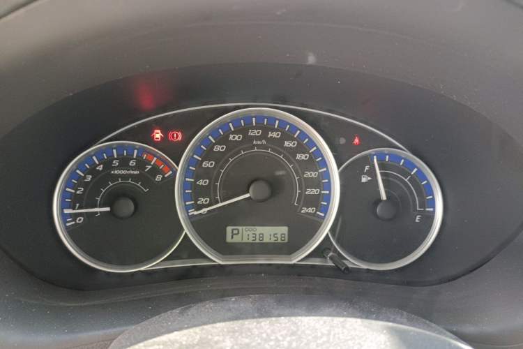 Used Subaru Forester 2012 Classic 2.5XS Automatic Luxury Edition Instrument Cluster