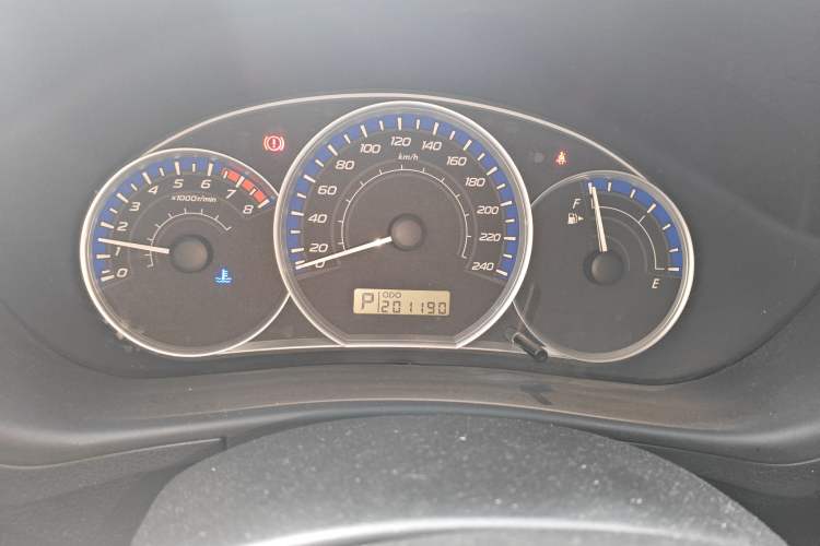 Used Subaru Forester 2012 Classic 2.5XS Automatic Luxury Edition Instrument Cluster