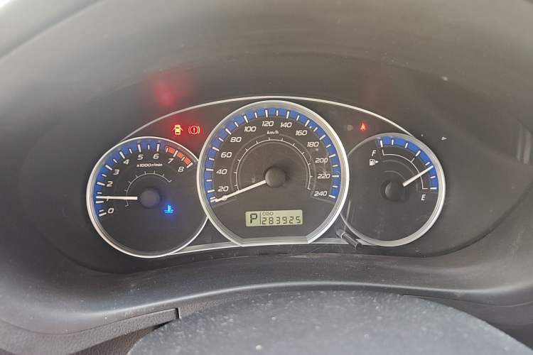 Used Subaru Forester 2012 Classic 2.5XS Automatic Luxury Edition Instrument Cluster