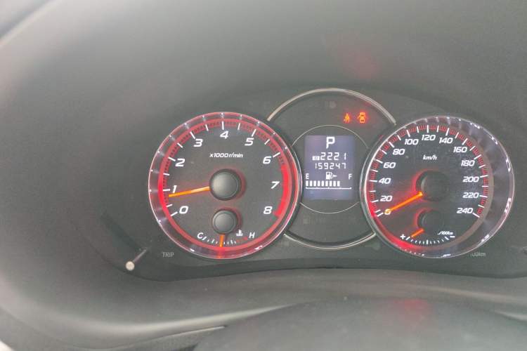 Used Subaru Forester 2012 Classic 2.5XS Automatic Sport Edition Odometer Close Up