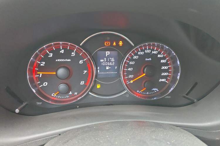 Used Subaru Forester 2012 2.5XS 15th Anniversary Deluxe Edition Odometer Close Up