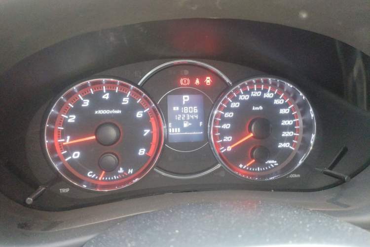Used Subaru Forester 2012 Classic 2.5XS Automatic Luxury Edition Instrument Cluster