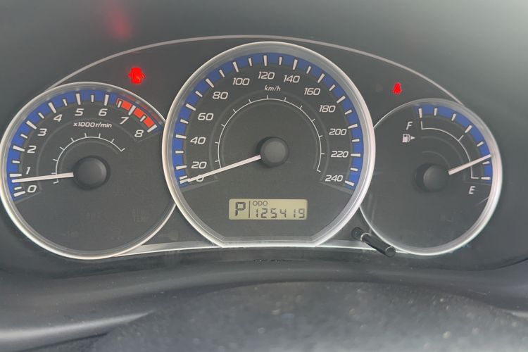 Used Subaru Forester 2012 Classic 2.5XS Automatic Luxury Edition Odometer Close Up
