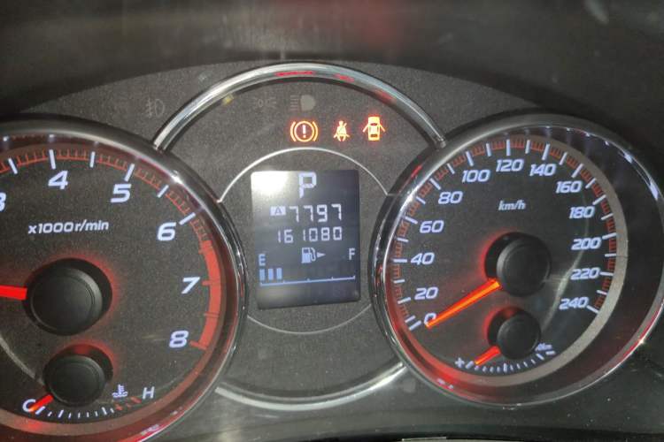 Used Subaru Forester 2012 Classic 2.5XS Automatic Sport Edition Odometer Close Up