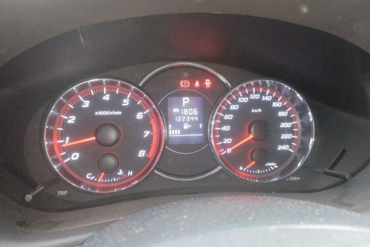 Used Subaru Forester 2012 Classic 2.5XS Automatic Luxury Edition Odometer Close Up