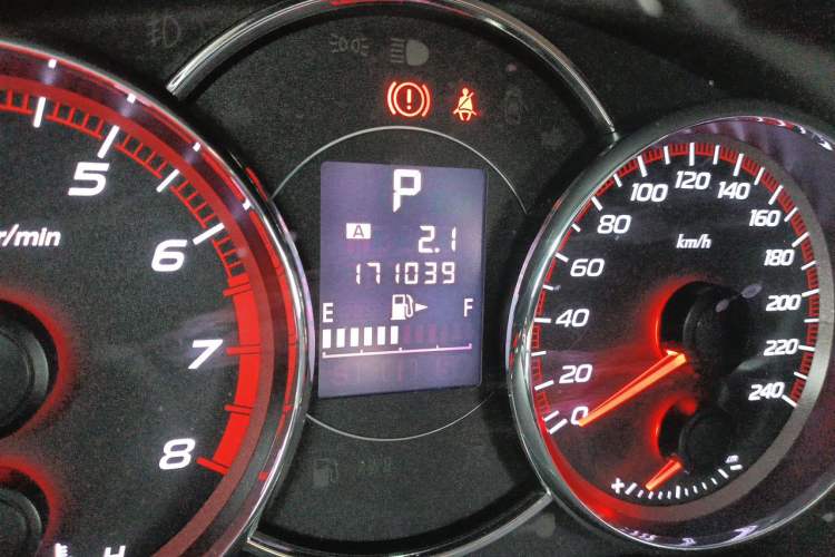 Used Subaru Forester 2012 Classic 2.5XS Automatic Sport Edition Odometer Close Up