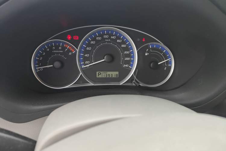Used Subaru Forester 2012 Classic 2.5XS Automatic Luxury Edition Odometer Close Up