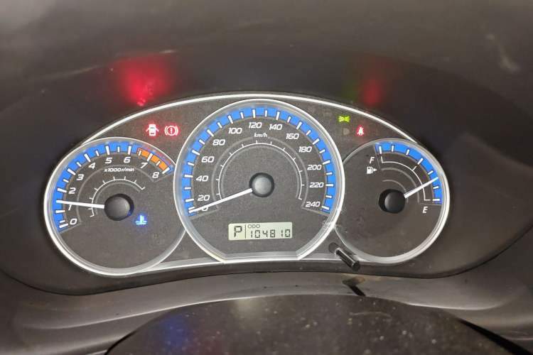Used Subaru Forester 2012 Classic 2.5XS Automatic Luxury Edition Instrument Cluster
