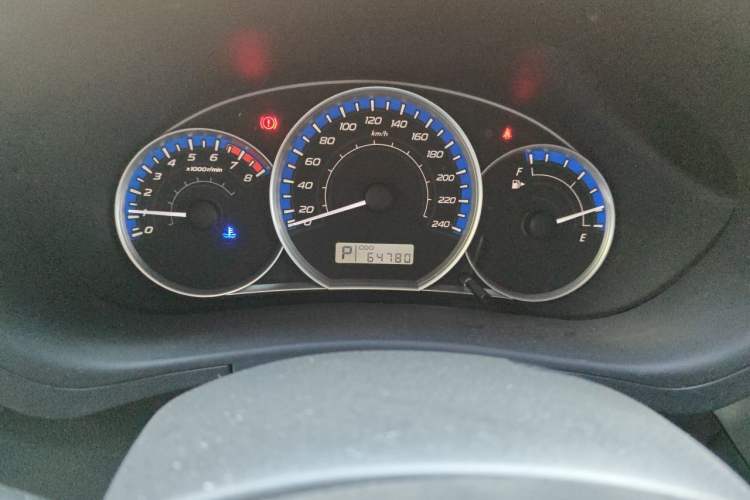 Used Subaru Forester 2012 2.5XS 15th Anniversary Deluxe Edition Odometer Close Up