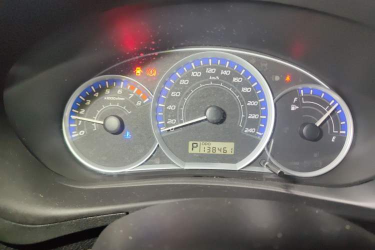 Used Subaru Forester 2012 Classic 2.5XS Automatic Luxury Edition Odometer Close Up
