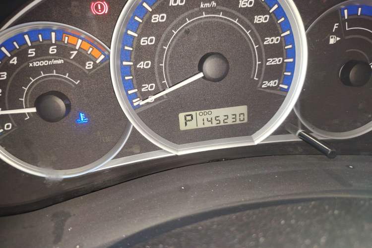 Used Subaru Forester 2012 Classic 2.5XS Automatic Sport Edition Odometer Close Up