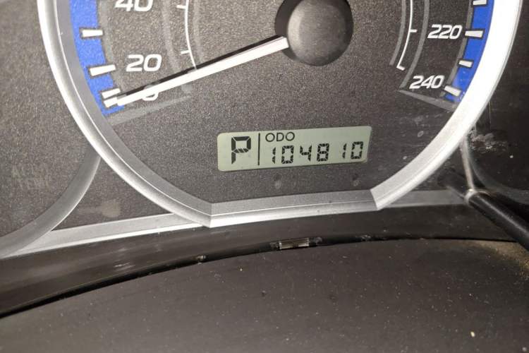 Used Subaru Forester 2012 Classic 2.5XS Automatic Luxury Edition Odometer Close Up