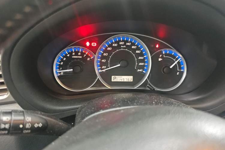 Used Subaru Forester 2012 Classic 2.5XS Automatic Luxury Edition Odometer Close Up