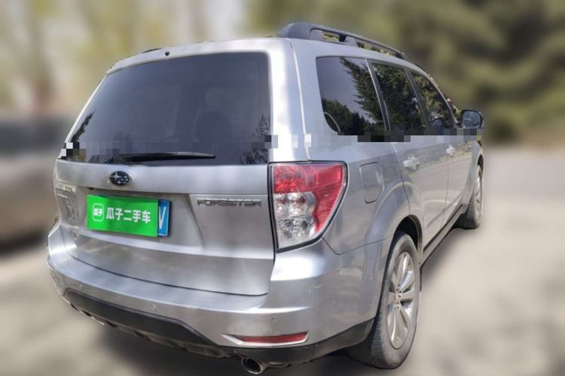 Used Subaru Forester 2012 Classic 2.5XS Automatic Luxury Edition Rear Right 45 Deg