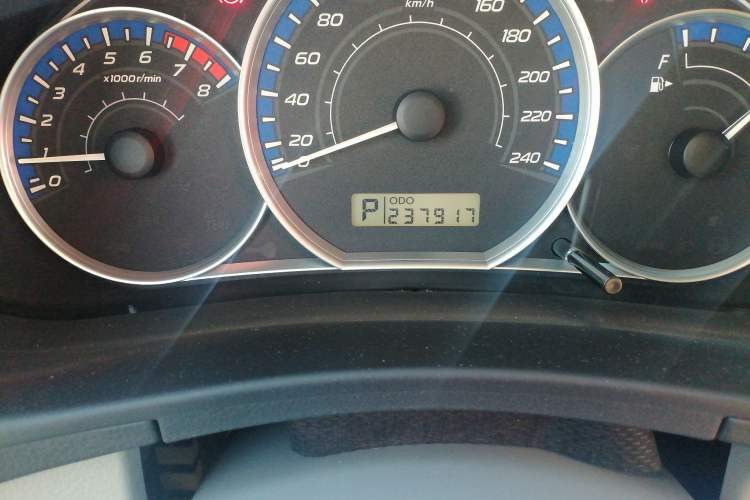 Used Subaru Forester 2012 Classic 2.5XS Automatic Luxury Edition Odometer Close Up