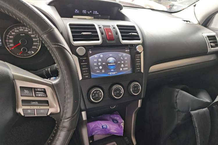 Used Subaru Forester 2013 2.5i Automatic Elite Navigation Edition Audio And AC Panel